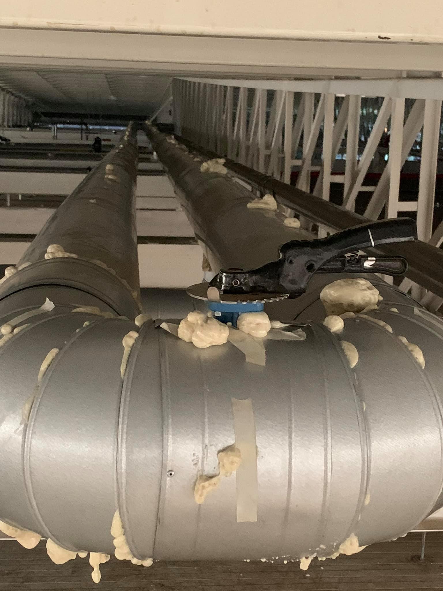Polyurethane Foam Injection for Pipe Insulation