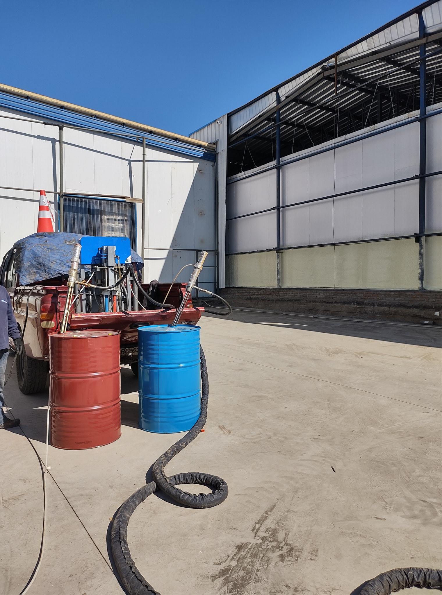 pu foaming machine